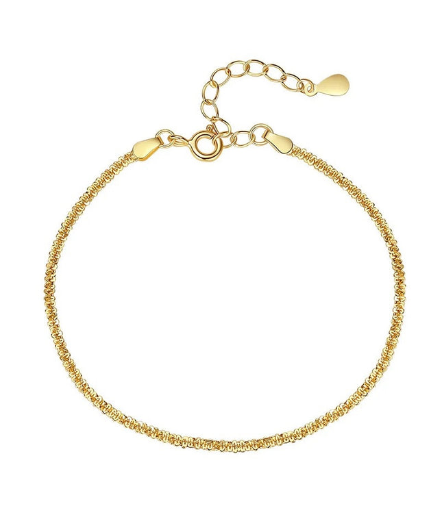Calina armbånd i forgyldt sølv 16+3cm