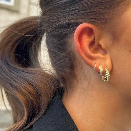 Paloma hoops i forgyldt sølvMerlePerleMerleperle