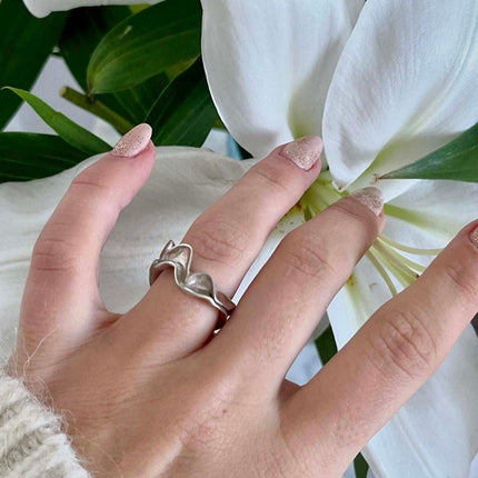 Pandora ring i sølv - One size smykke fra Merleperle