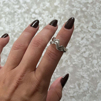 Pandora ring i sølv - One size smykke fra Merleperle