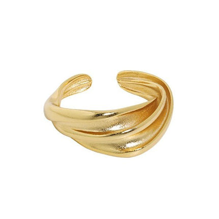 Sheela ring i forgyldt sølv - One sizeMerlePerleMerleperle