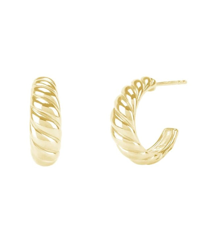 Paloma hoops i forgyldt sølvMerlePerleMerleperle
